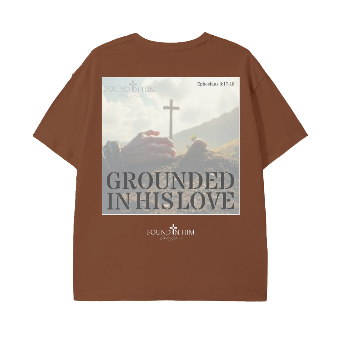 Grounded in His Love Classic T-Shirt - 180 GSM