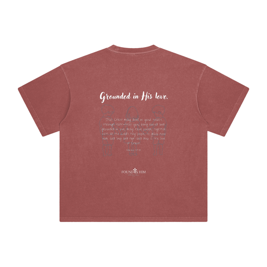 Grounded in His Love Enzyme Washed T-Shirt