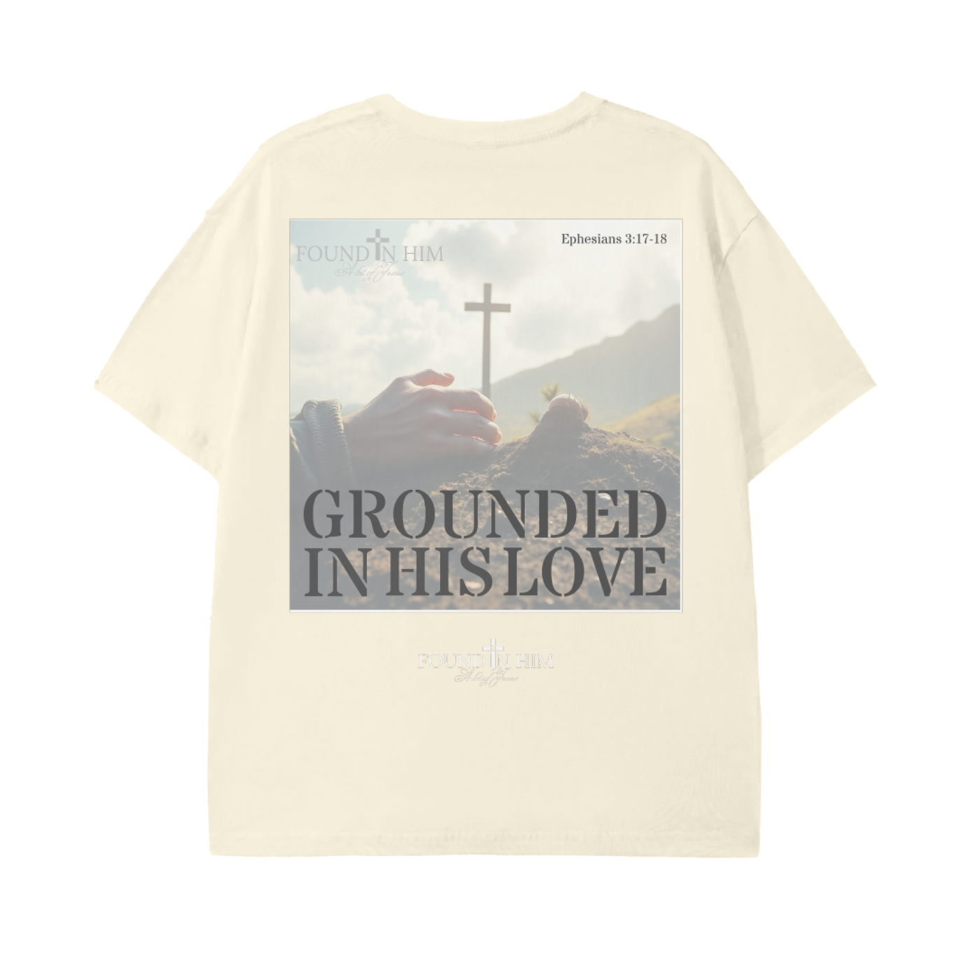 Grounded in His Love Classic T-Shirt - 180 GSM