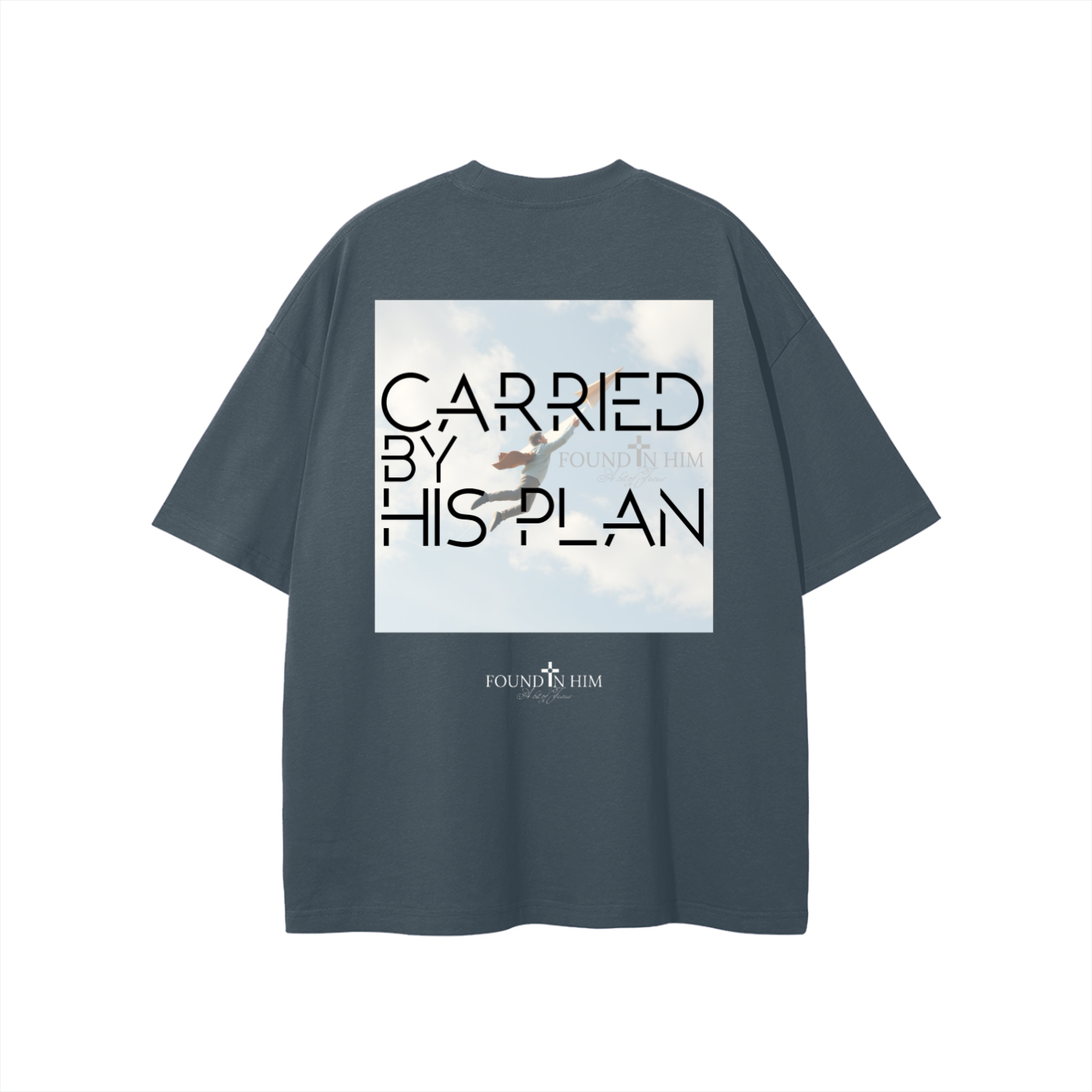 Carried by His Plan Mens T-shirt