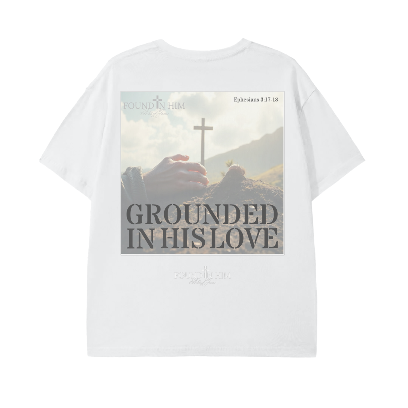 Grounded in His Love Classic T-Shirt - 180 GSM