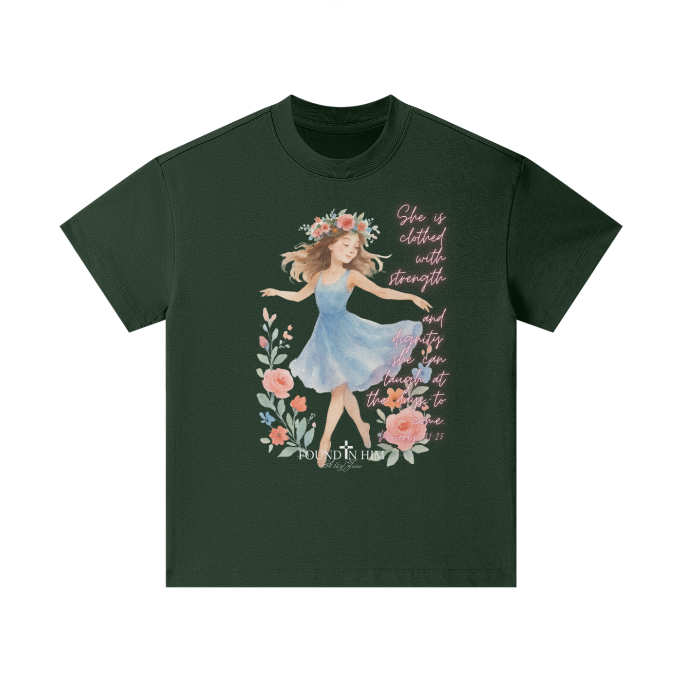Proverbs 31:25 Essential Kids' T-shirt