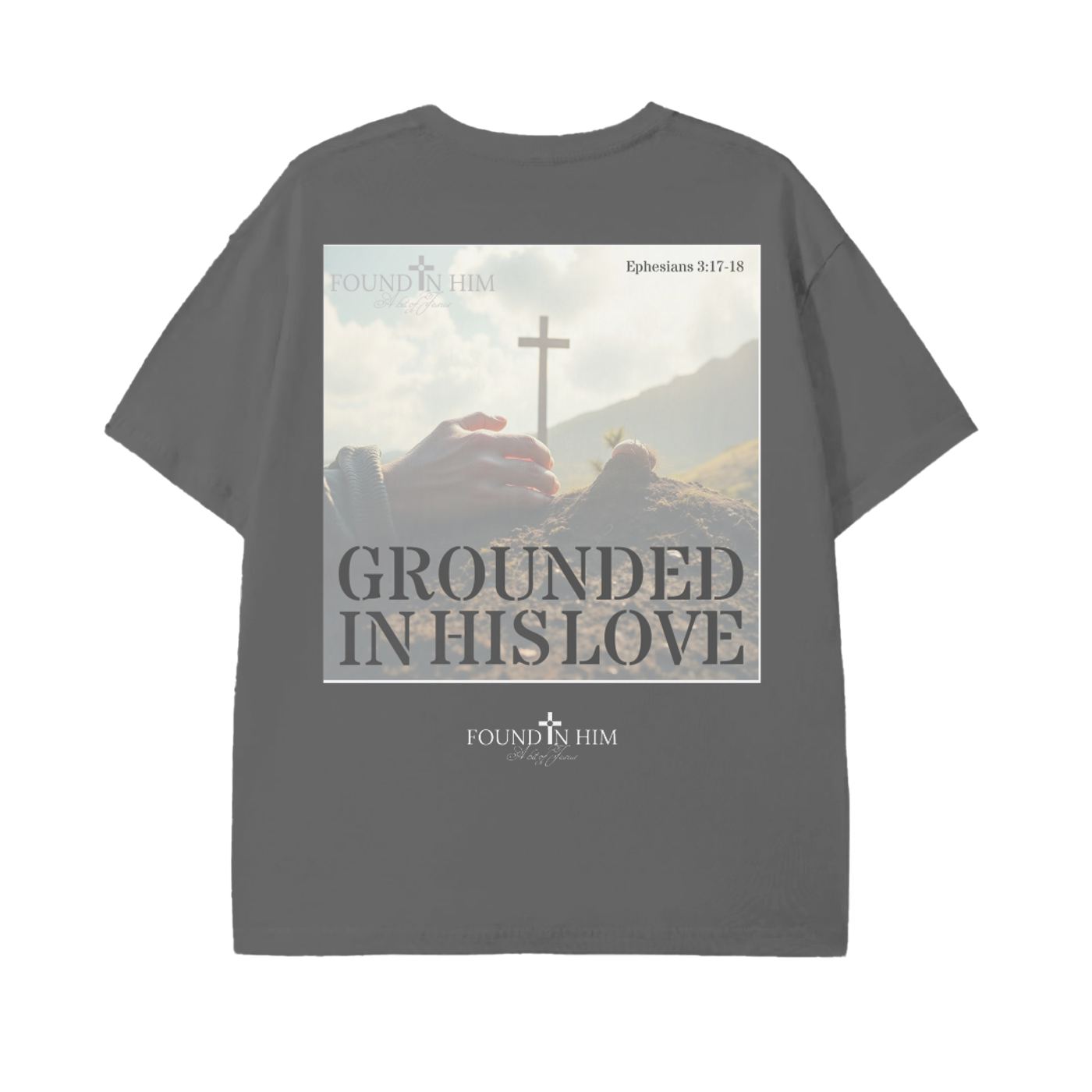 Grounded in His Love Classic T-Shirt - 180 GSM