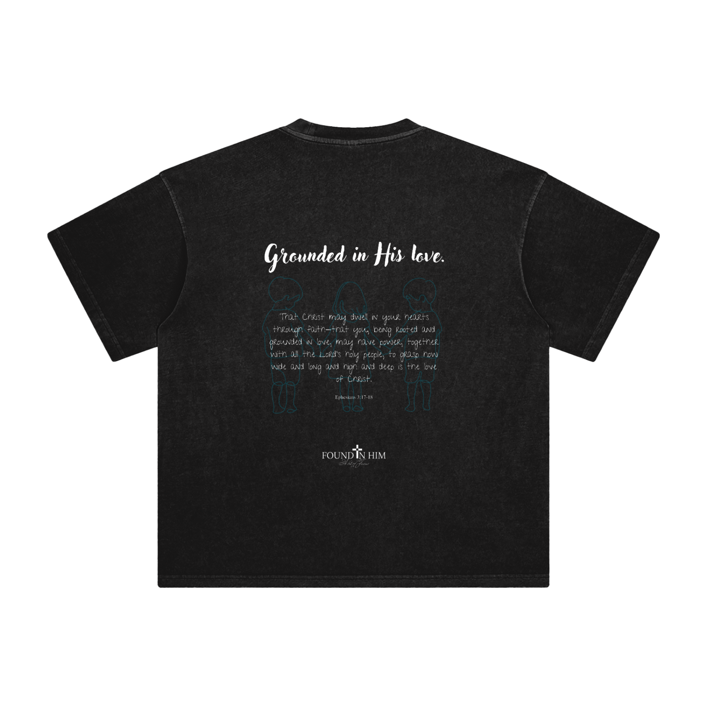 Grounded in His Love Enzyme Washed T-Shirt