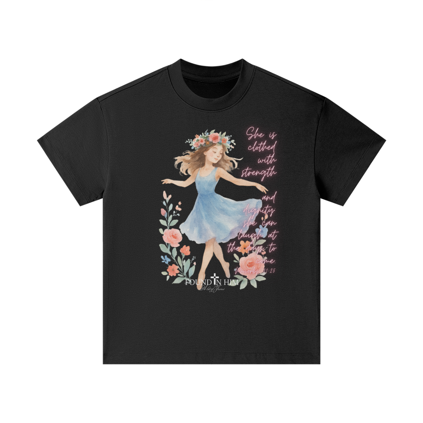 Proverbs 31:25 Essential Kids' T-shirt