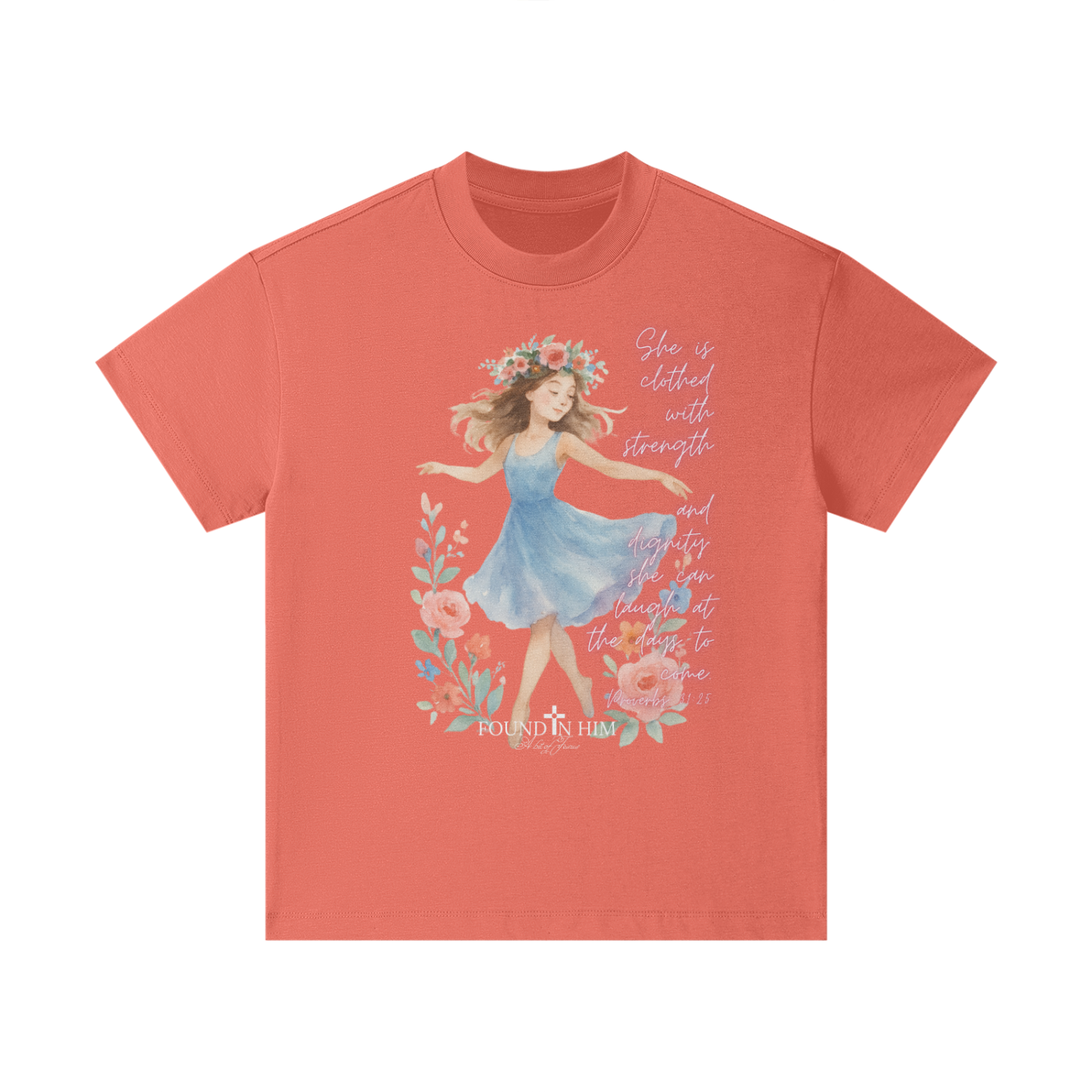 Proverbs 31:25 Essential Kids' T-shirt