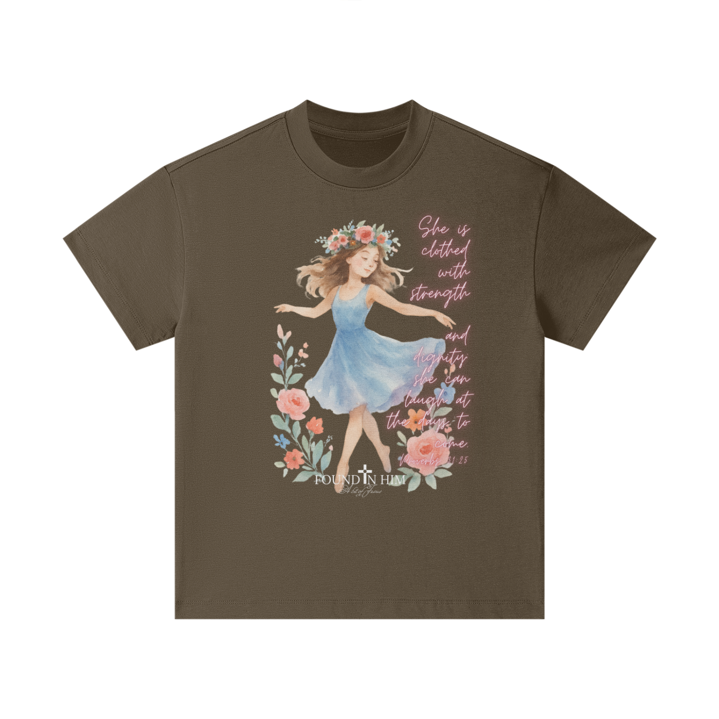 Proverbs 31:25 Essential Kids' T-shirt
