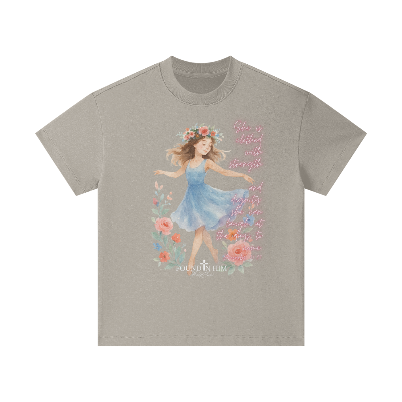 Proverbs 31:25 Essential Kids' T-shirt