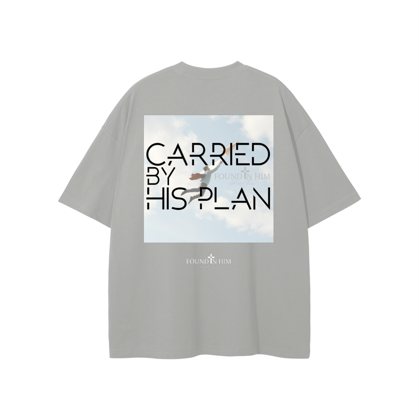 Carried by His Plan Mens T-shirt
