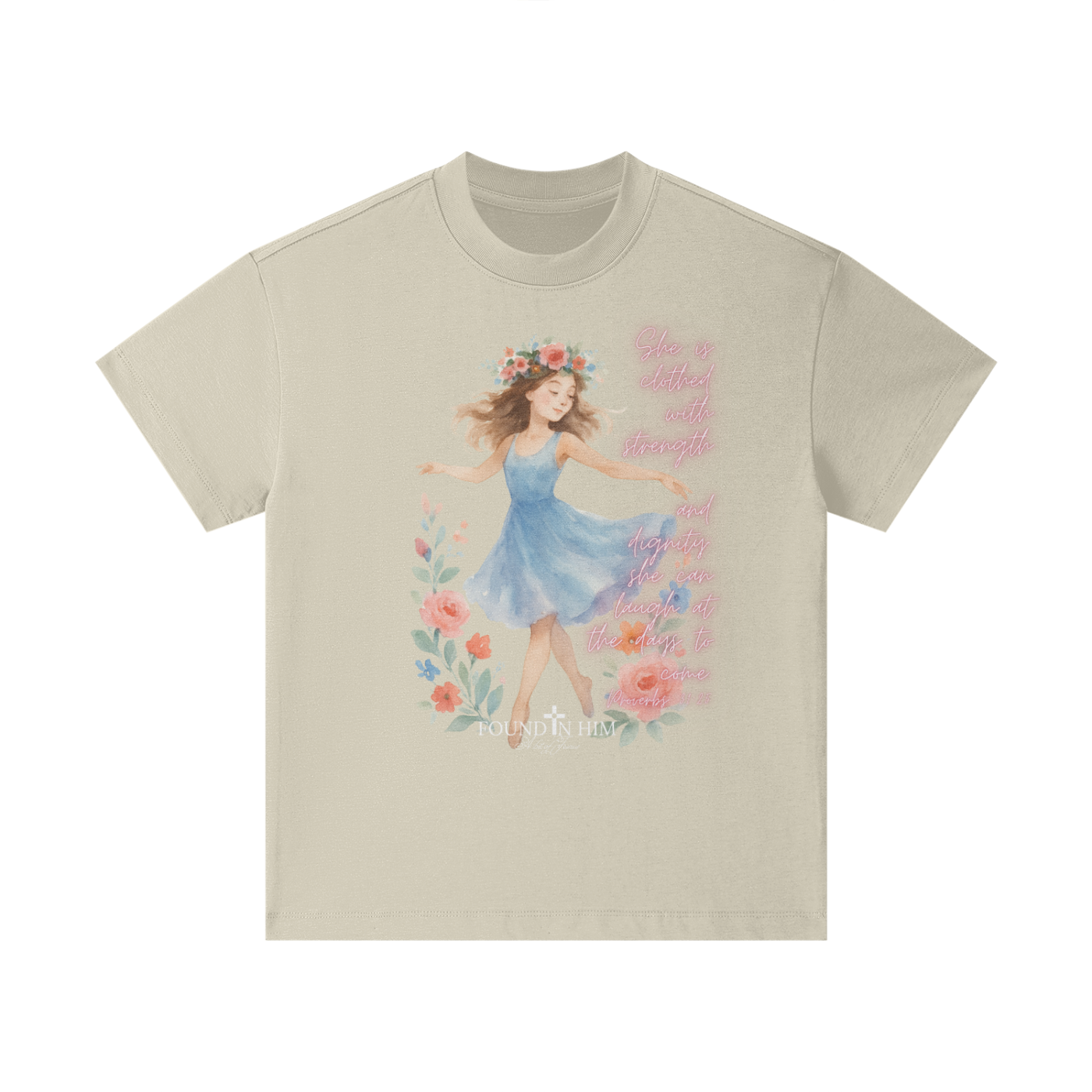 Proverbs 31:25 Essential Kids' T-shirt
